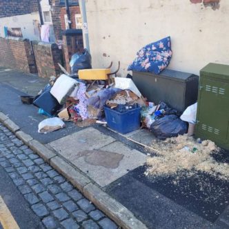 Stoke-on-Trent fly tipping