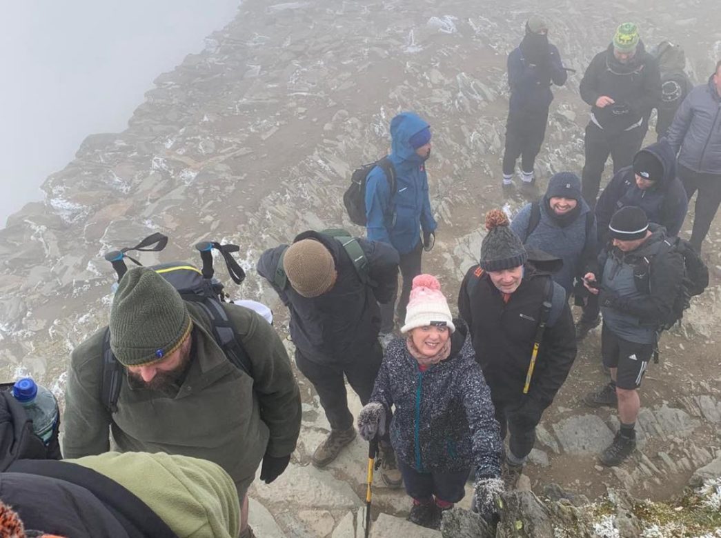 Universal Fitness climbing Snowdon