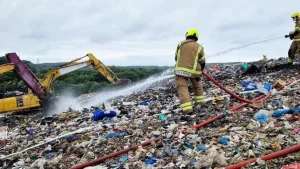 Walleys Quarry fire